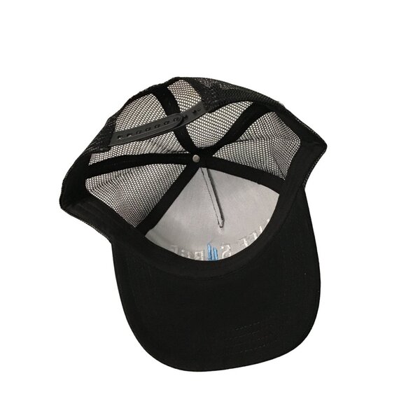 LIFE SURGE SNAP BACK BLACK HAT WITH FRONT LOGO - Picture 5 of 5